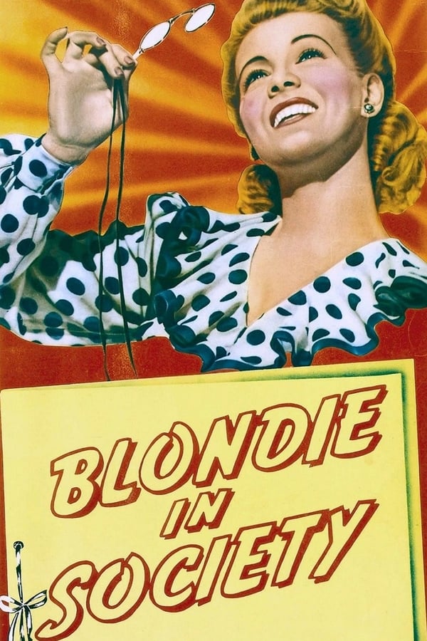 Cover of the movie Blondie in Society