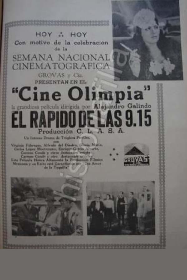 Cover of the movie El rápido de las 9.15