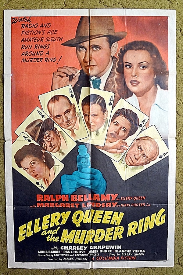 Cover of the movie Ellery Queen and the Murder Ring