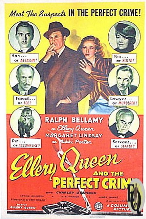 Cover of the movie Ellery Queen and the Perfect Crime