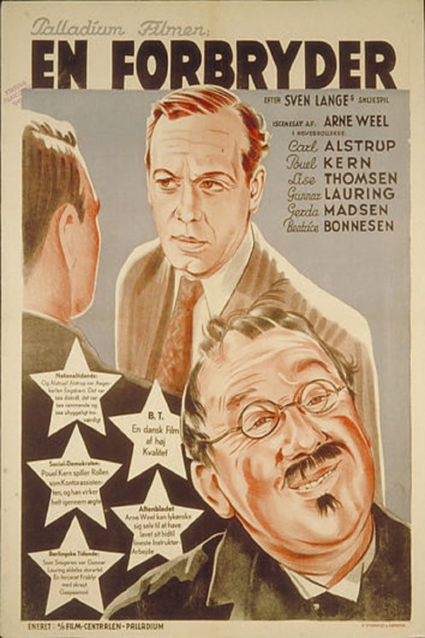 Cover of the movie En Forbryder