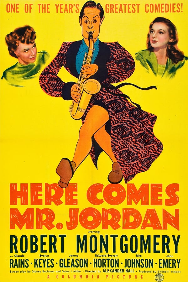 Cover of the movie Here Comes Mr. Jordan