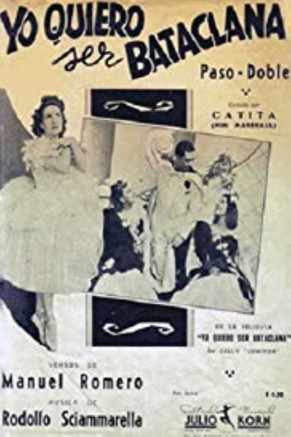 Cover of the movie I want to be a chorus girl