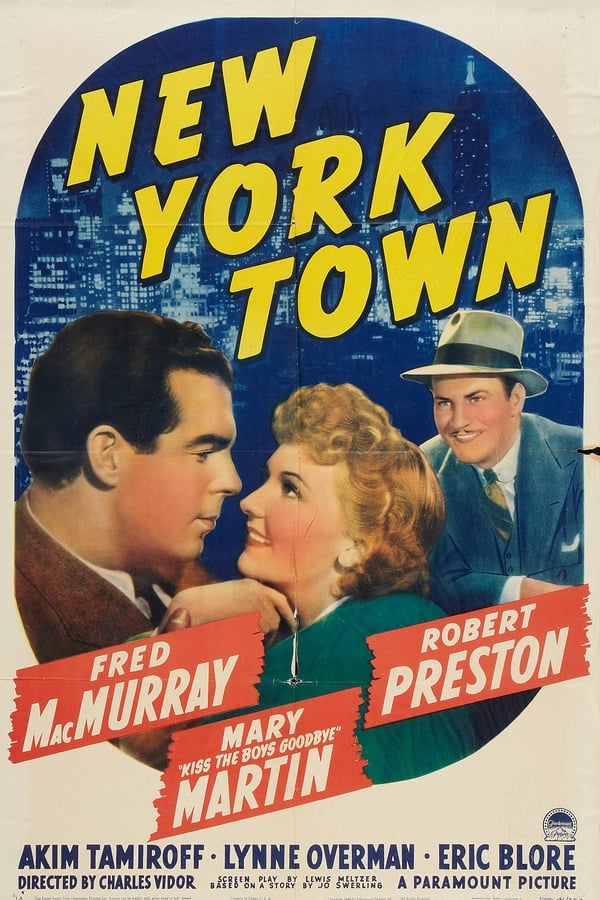 Cover of the movie New York Town