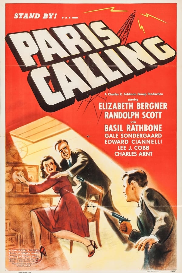 Cover of the movie Paris Calling