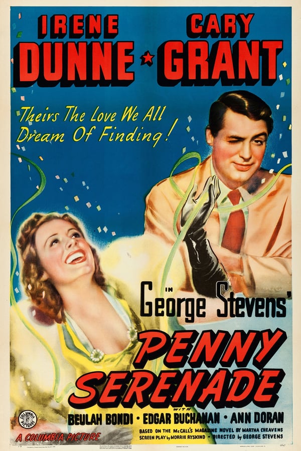 Cover of the movie Penny Serenade