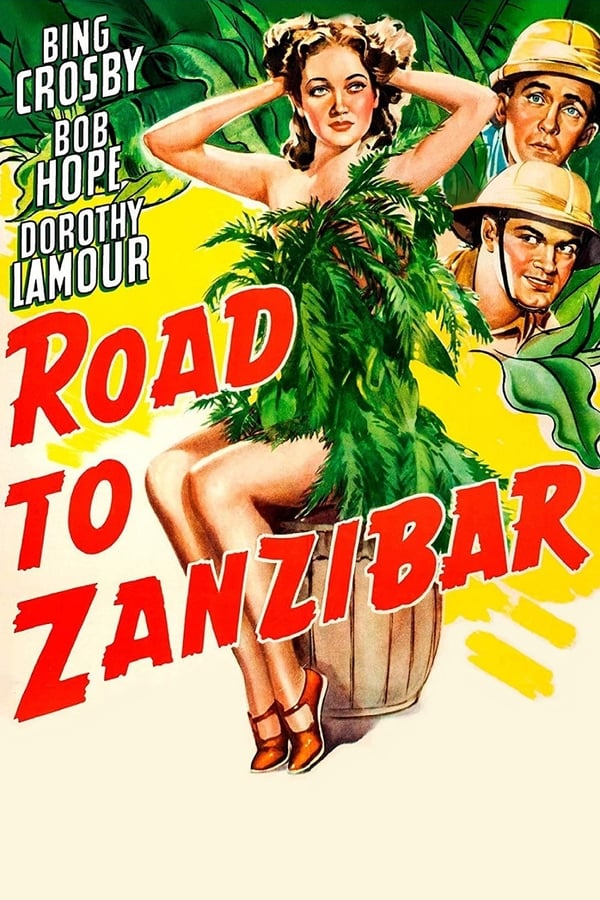 Cover of the movie Road to Zanzibar