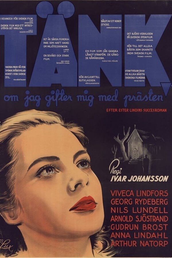 Cover of the movie Tänk, om jag gifter mig med prästen