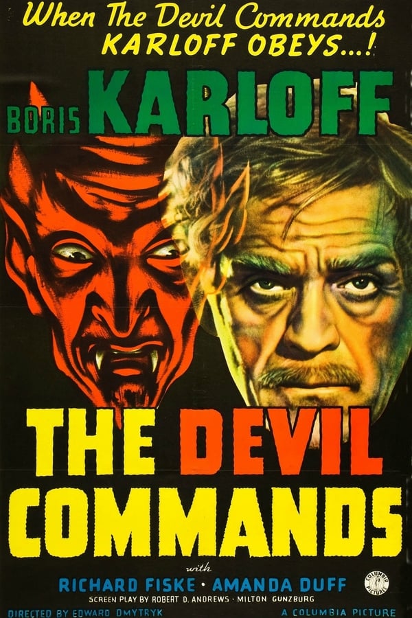 Cover of the movie The Devil Commands