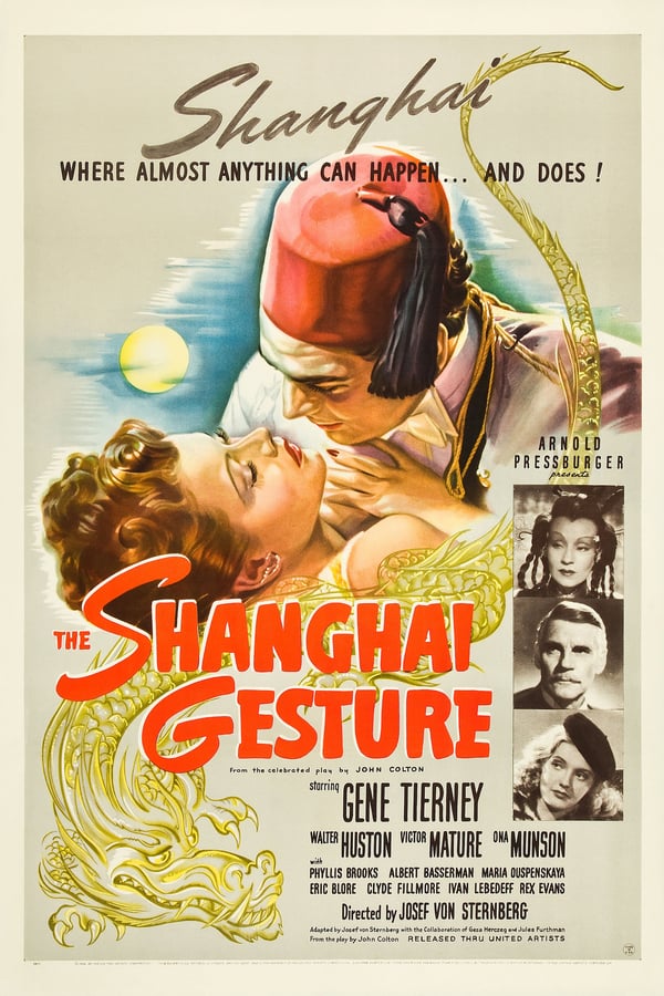 Cover of the movie The Shanghai Gesture
