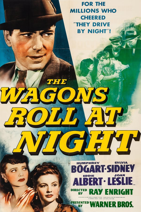 Cover of the movie The Wagons Roll at Night