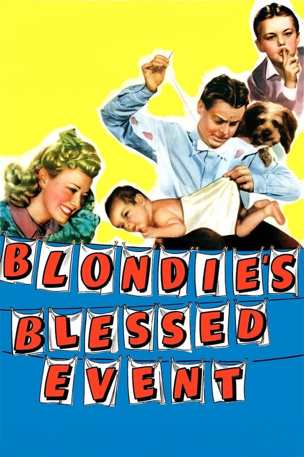 Cover of the movie Blondie's Blessed Event