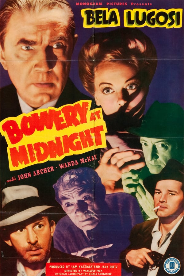 Cover of the movie Bowery at Midnight