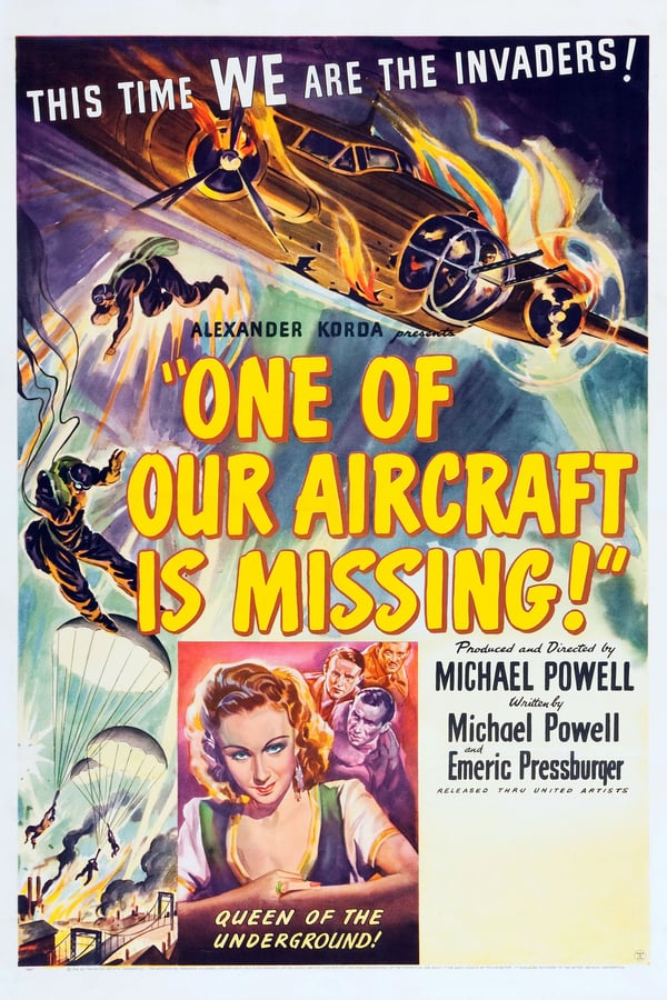 Cover of the movie One of Our Aircraft Is Missing
