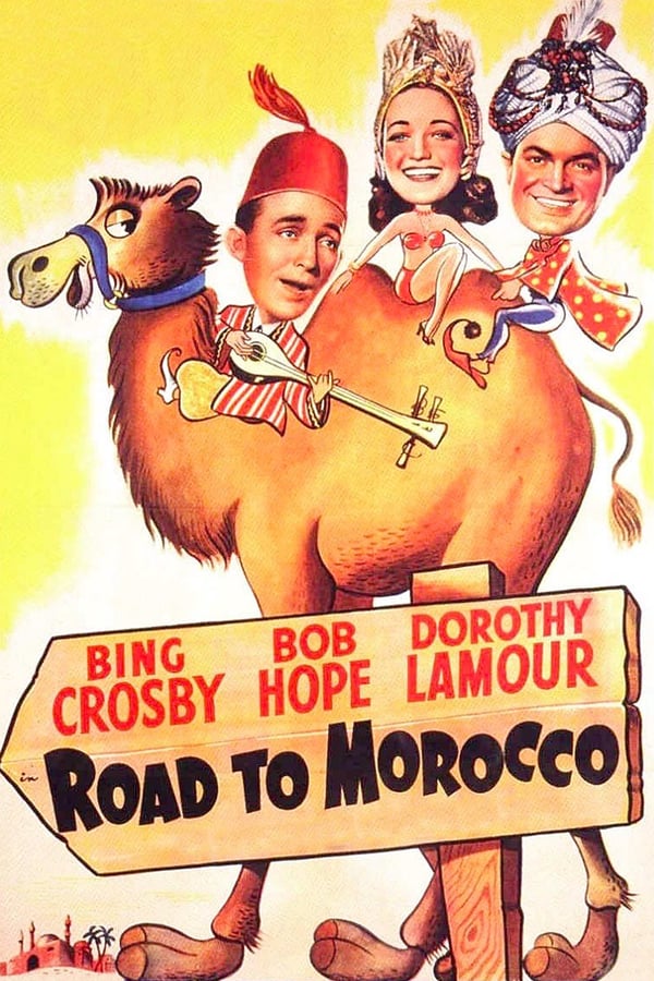 Cover of the movie Road to Morocco