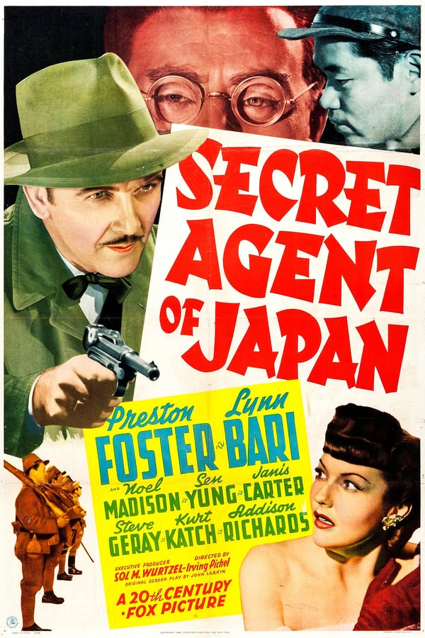 Cover of the movie Secret Agent of Japan