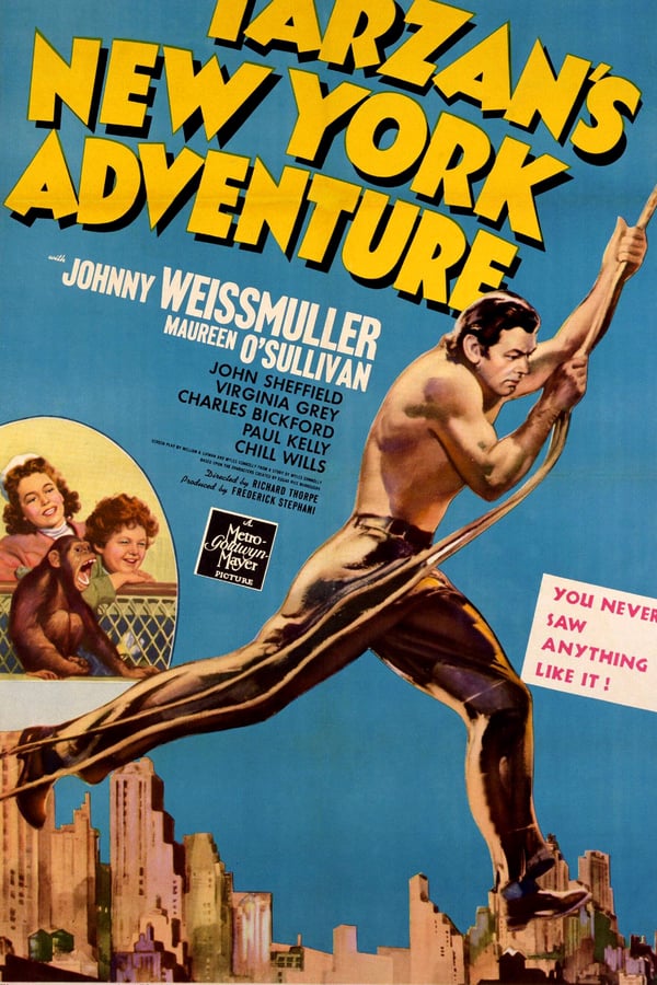 Cover of the movie Tarzan's New York Adventure