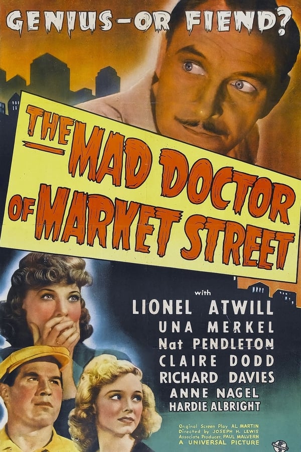 Cover of the movie The Mad Doctor of Market Street
