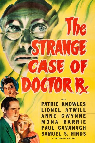Cover of the movie The Strange Case of Doctor Rx
