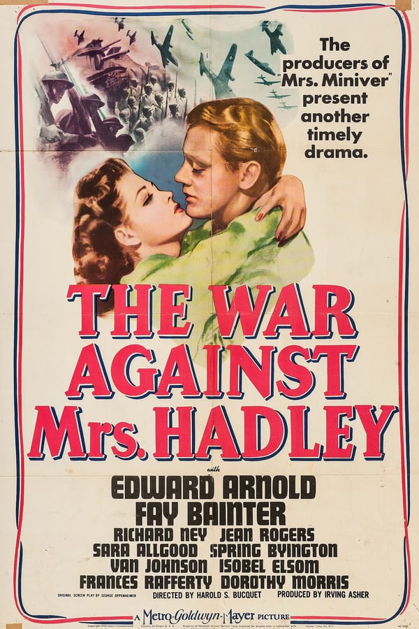 Cover of the movie The War Against Mrs. Hadley