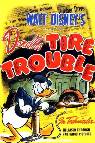 Cover of Donald's Tire Trouble