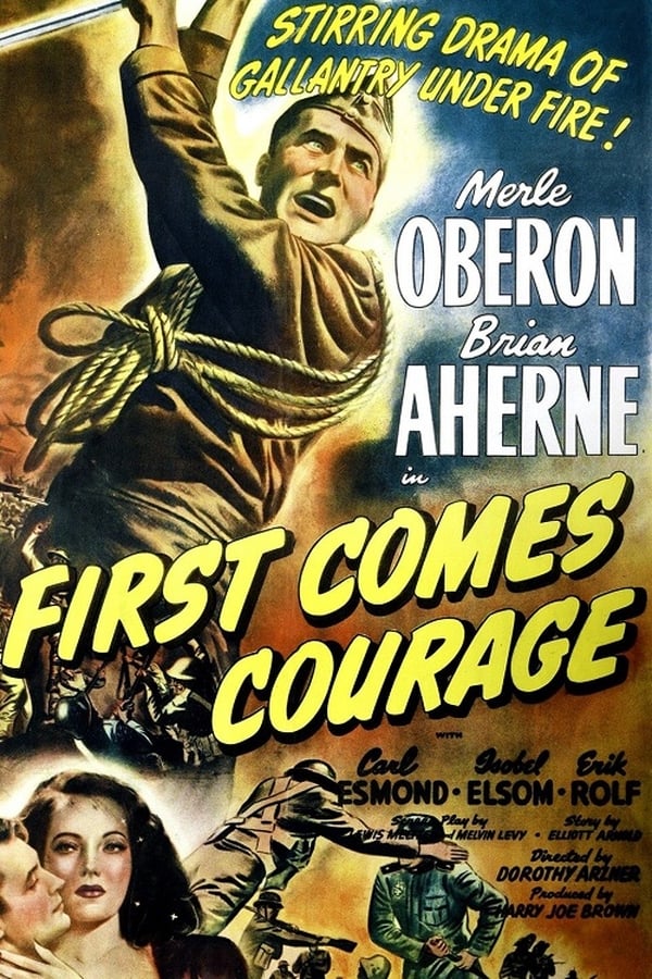 Cover of the movie First Comes Courage