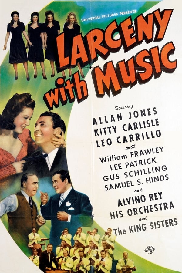 Cover of the movie Larceny with Music
