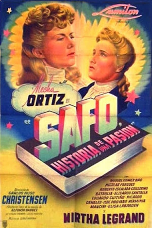 Cover of the movie Safo, historia de una pasión