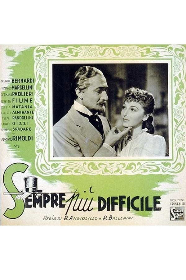 Cover of the movie Sempre più difficile
