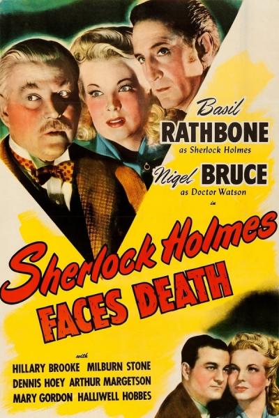 Cover of Sherlock Holmes Faces Death