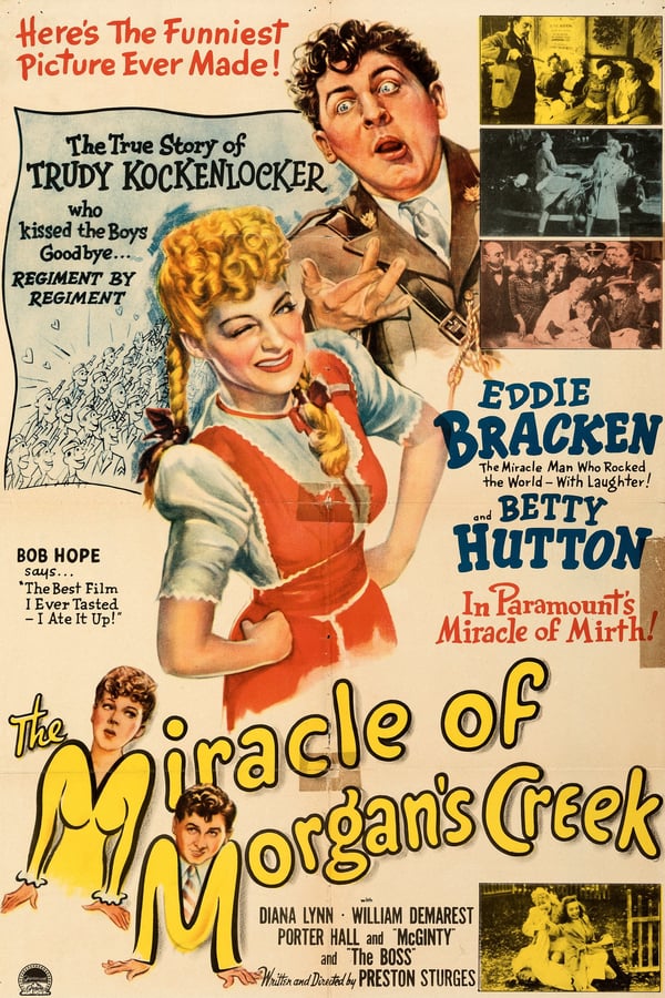Cover of the movie The Miracle of Morgan’s Creek