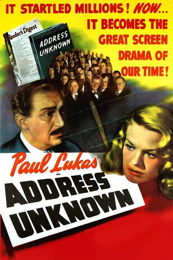 Cover of the movie Address Unknown