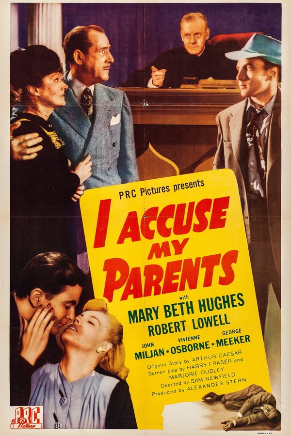 Cover of the movie I Accuse My Parents