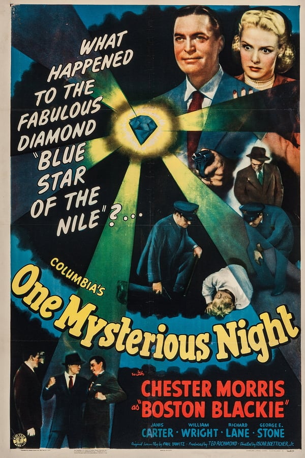 Cover of the movie One Mysterious Night