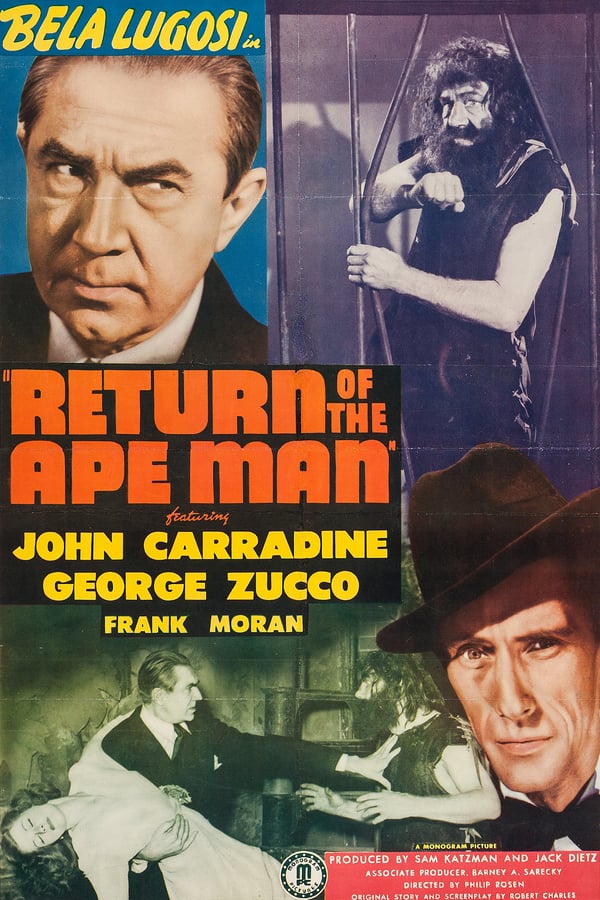 Cover of the movie Return of the Ape Man