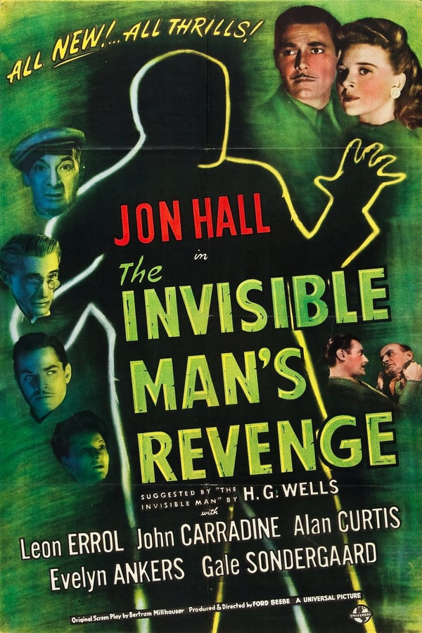 Cover of the movie The Invisible Man's Revenge