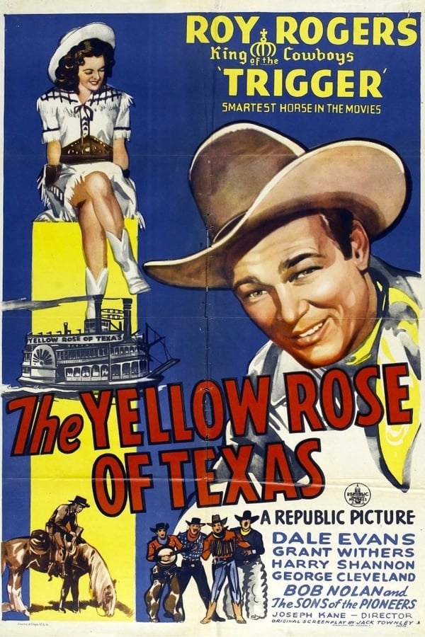 Cover of the movie The Yellow Rose of Texas
