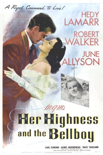 Cover of the movie Her Highness and the Bellboy