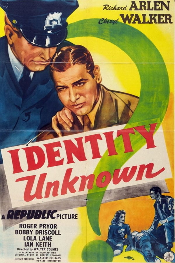 Cover of the movie Identity Unknown