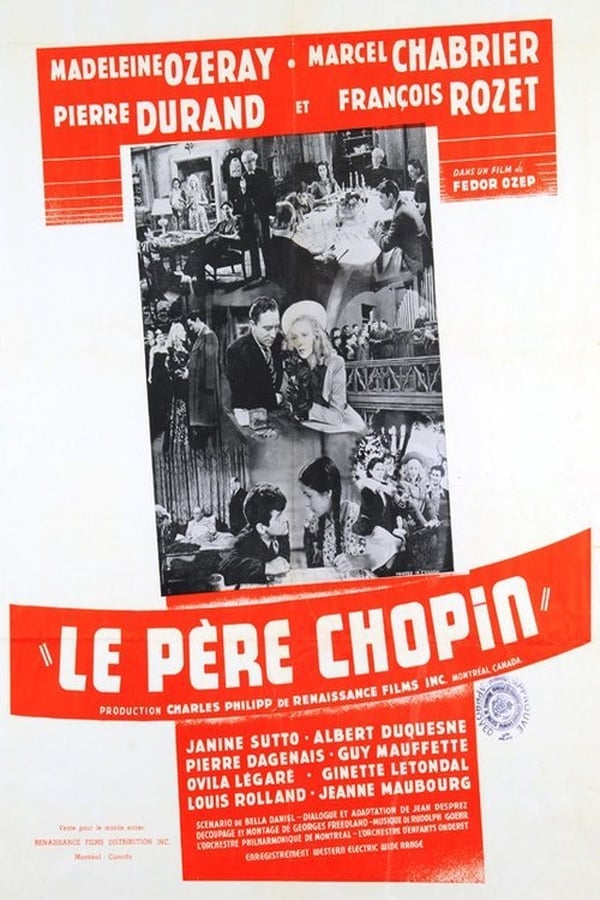 Cover of the movie Le père Chopin
