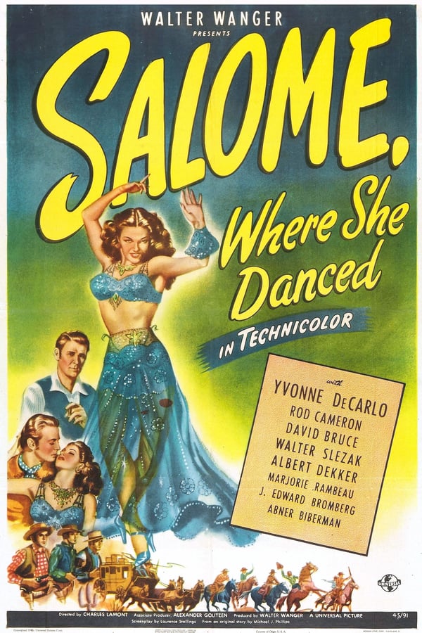 Cover of the movie Salome, Where She Danced
