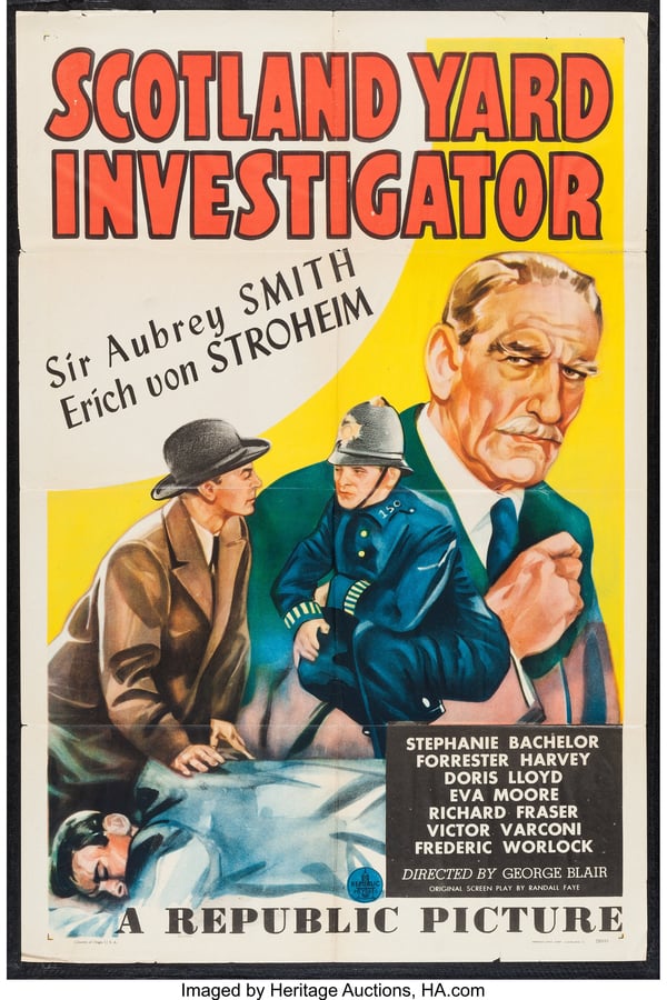 Cover of the movie Scotland Yard Investigator