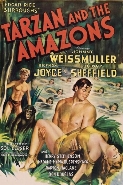 Cover of Tarzan and the Amazons