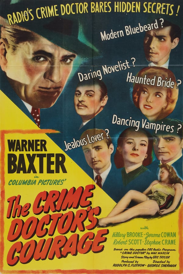 Cover of the movie The Crime Doctor's Courage