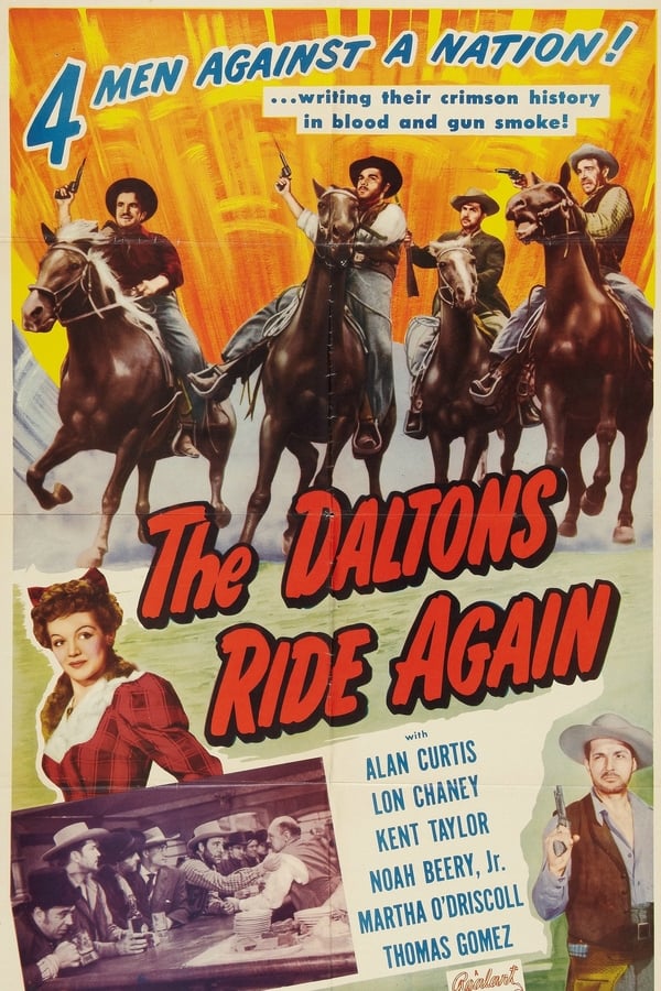 Cover of the movie The Daltons Ride Again