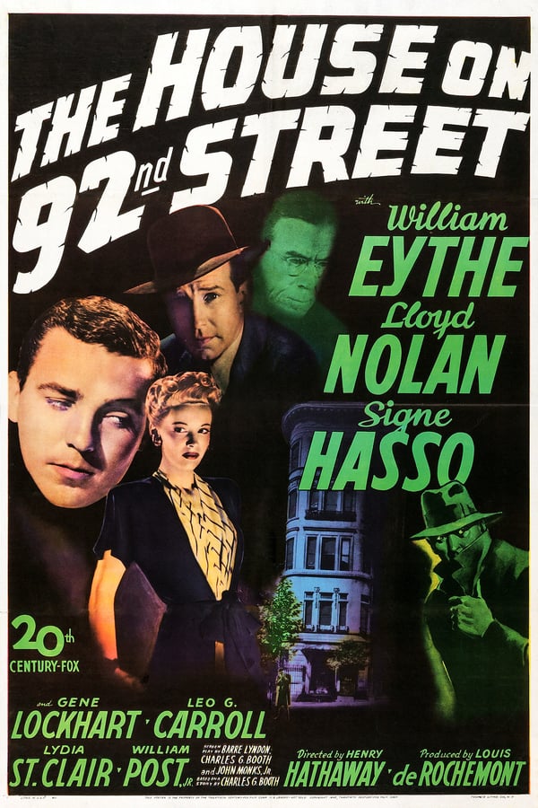 Cover of the movie The House on 92nd Street