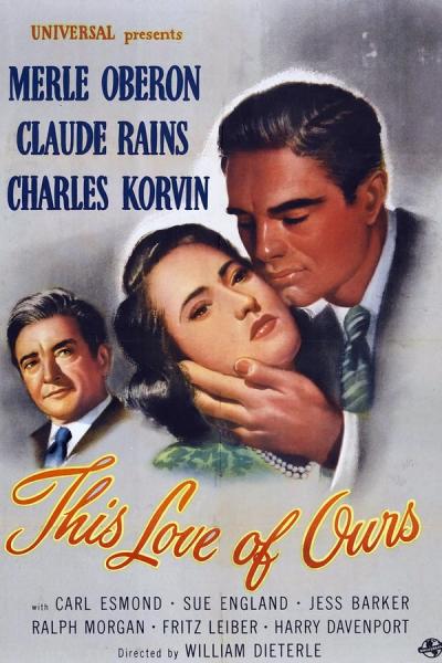 Cover of the movie This Love of Ours