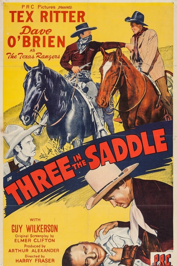 Cover of the movie Three in the Saddle