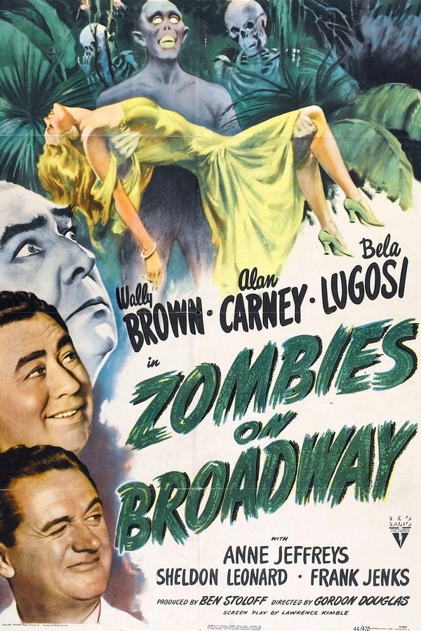 Cover of the movie Zombies on Broadway