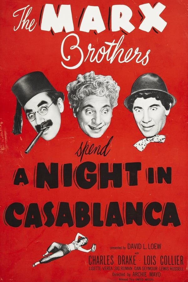 Cover of the movie A Night in Casablanca